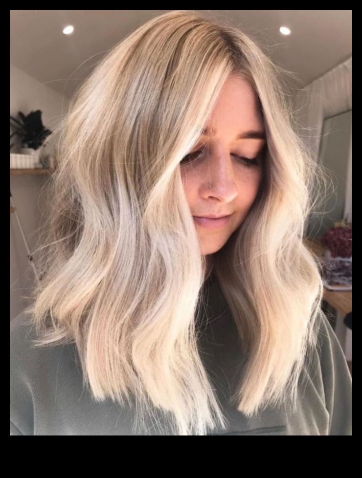 Act de echilibrare: coafuri blonde care îmbină jucăușul și rafinamentul