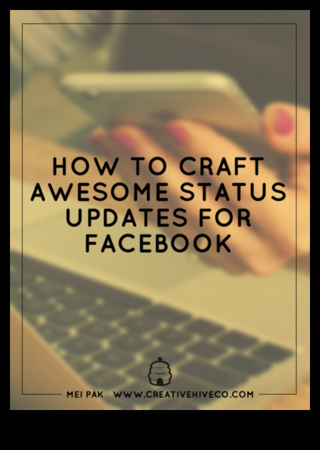 Crearea statutului Cum să îți transformi actualizările Facebook în conținut captivant 1 Status Crafting: Transformarea conceptelor în succes Facebook